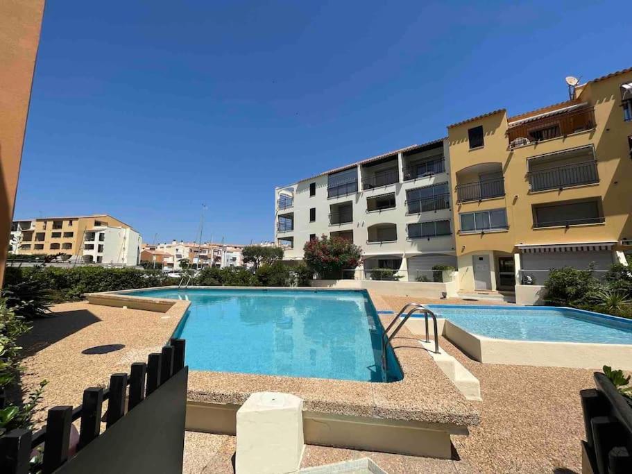 Cap'Nomad Studio Cote Port - Terrasse - Piscine - Parking آجد المظهر الخارجي الصورة